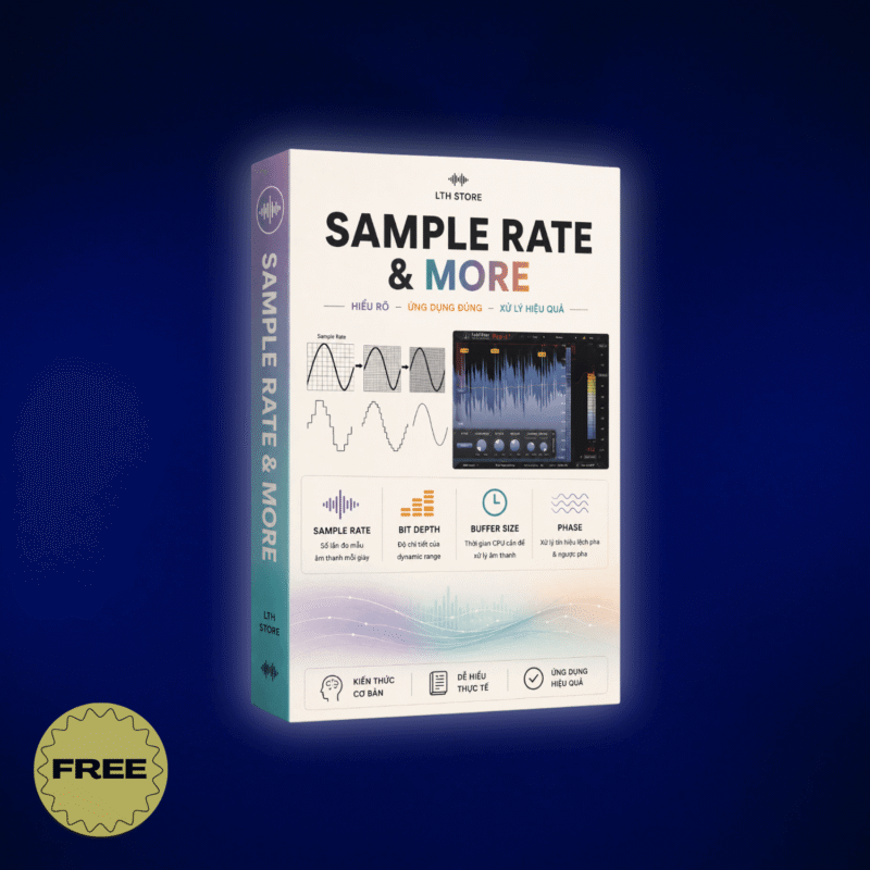 Sample Rate, Bit Depth Và Hơn Thế Nữa