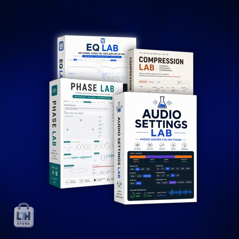 AUDIO ENGINEERING KIT – Bộ Công Cụ Nghiên Cứu & Xử Lý Âm Thanh